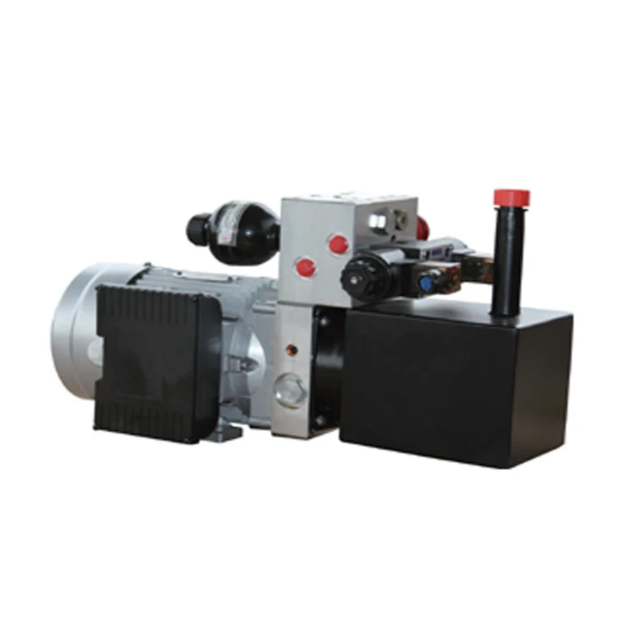 220V2.2KW-6L-1 group double-acting hydraulic power unit with remote control switch