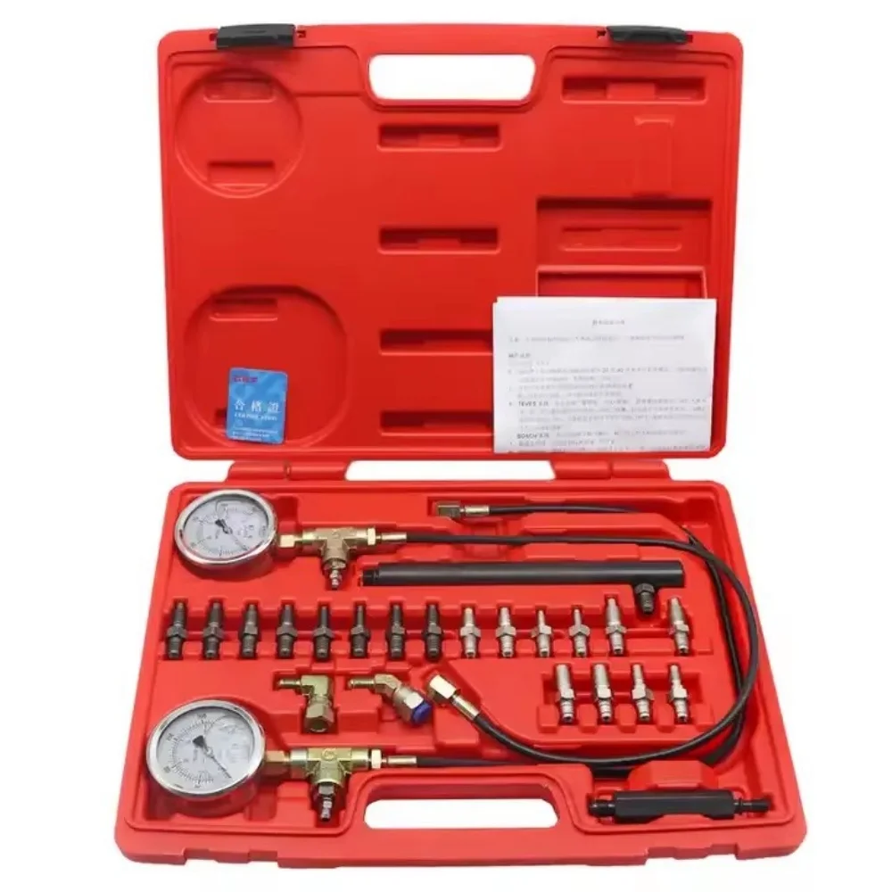 

22PCS Automobile brake oil pressure gauge anti-lock brake pressure test tool front and rear brake detection