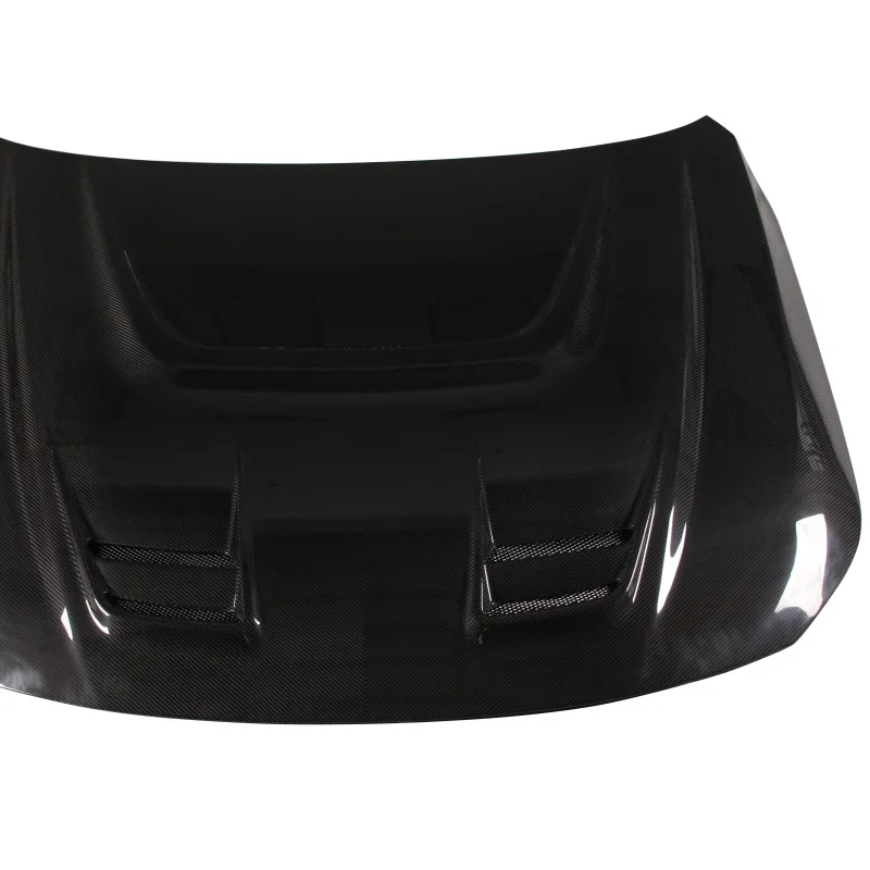 غطاء المحرك الأمامي لـ M2 G87 ترقية PK Style طقم غطاء المحرك من ألياف الكربون الجافة طقم تعديل الهواء