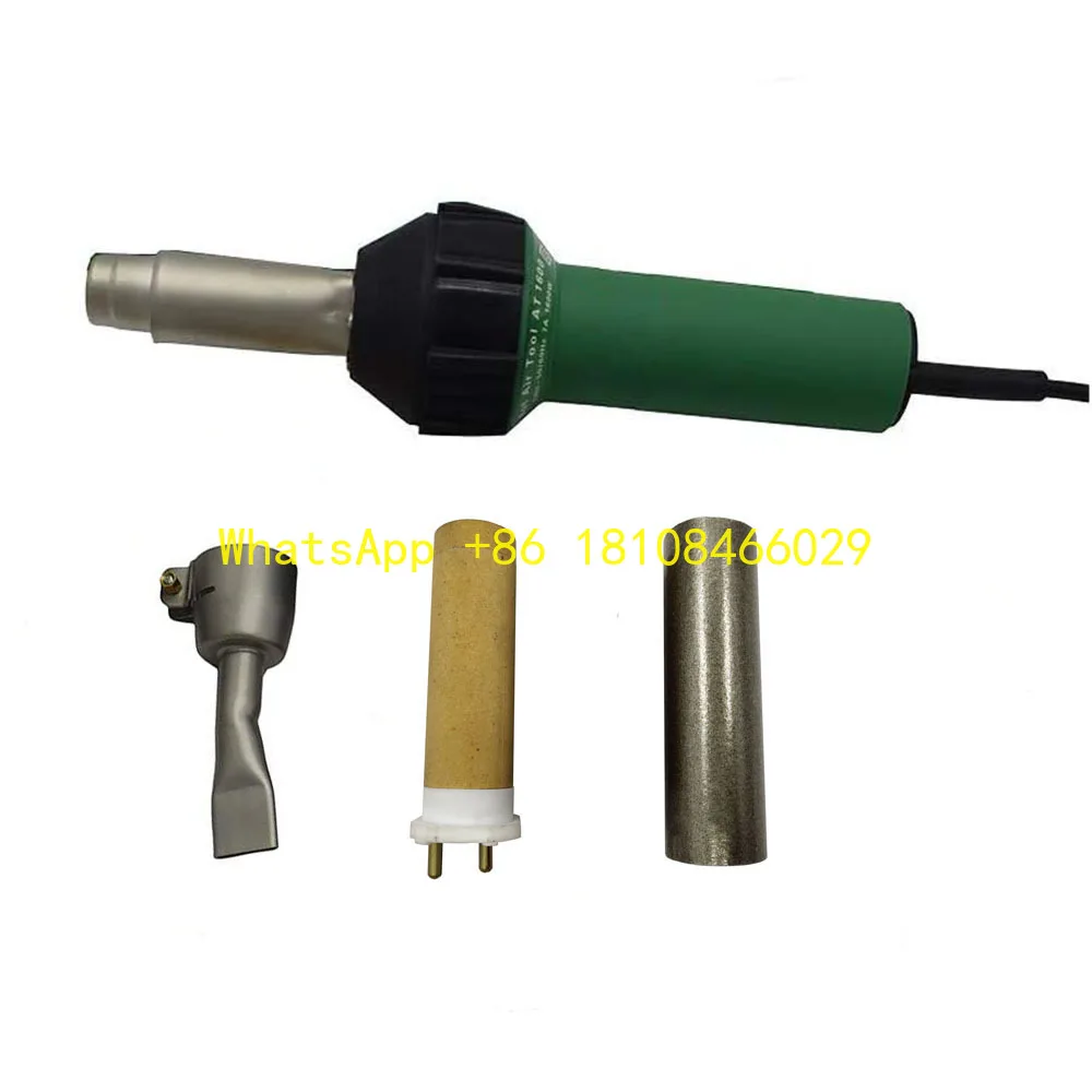 

Высокопроизводительный профессиональный промышленный электрический набор горелок 1600 Вт с горячим воздухом, 20 мм, плоское сварочное сопло, инструмент для сварки пластика из ПВХ