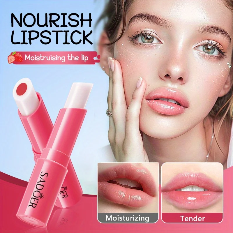 

Фруктовый бальзам для губ, уход за губами, увлажняющая, питательная и меняющая цвет помада