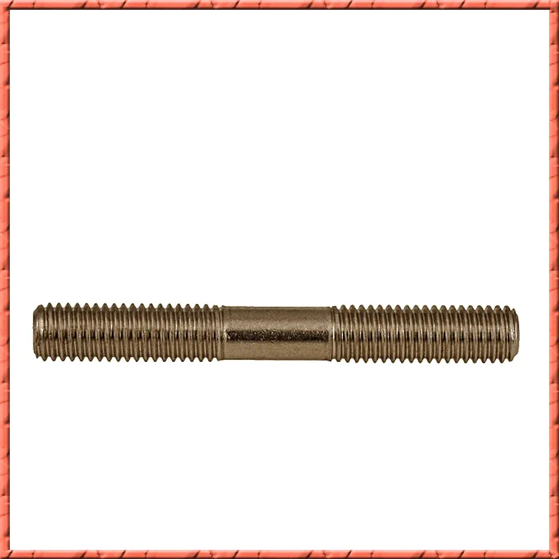 5-40 Pcs Titanium Double End Stud Bolt M6 M8 X 60-120mm Double Thread Dowel Screw GR2 for Automotive And Industrial Use