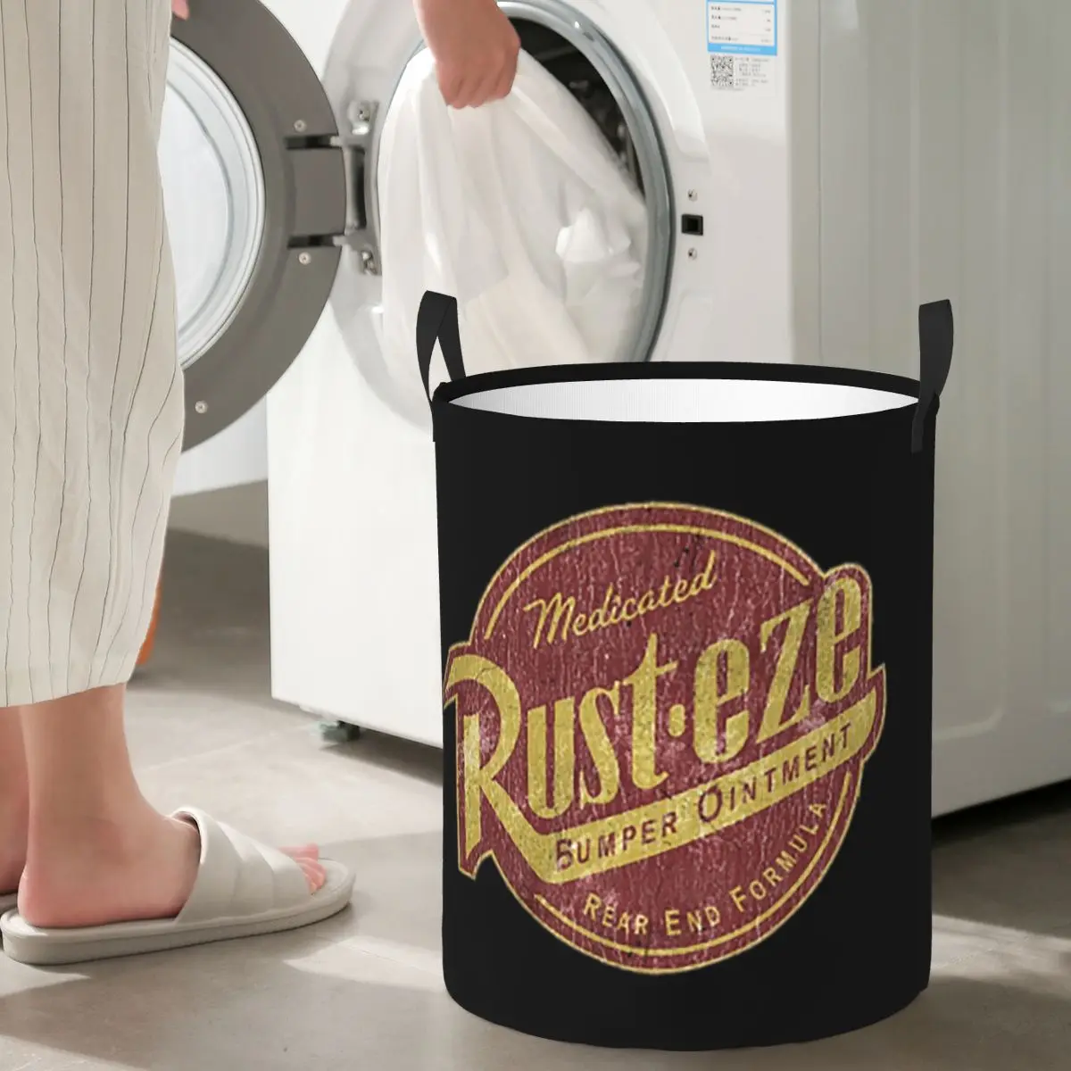 

Medicated Folding Laundry Baskets Dirty Clothes Toys Storage Basket Large Waterproof Bag