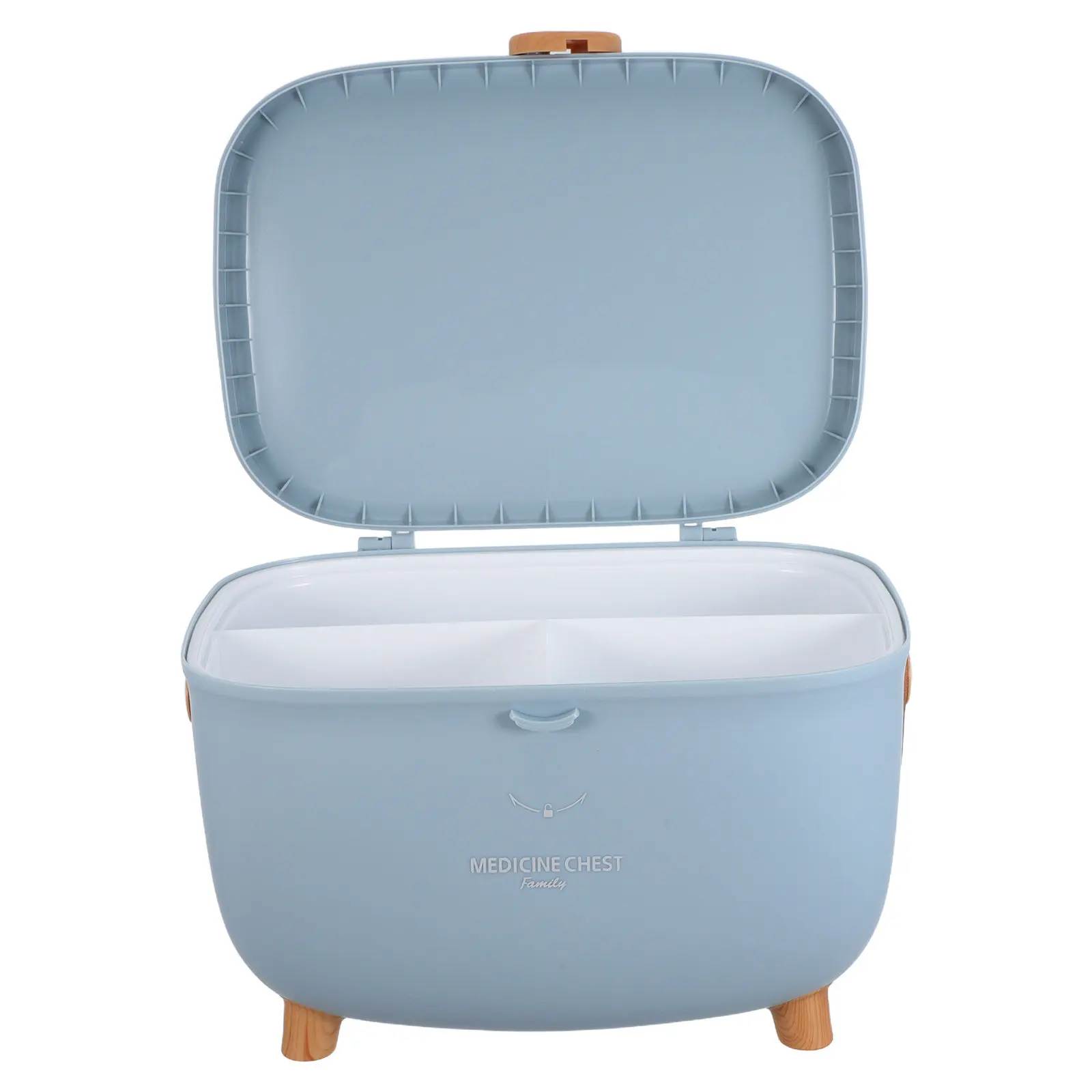 

Large Capacity Emergency Medicine Box Removable Tray Portable Household Medical Storage Organizer Moistureproof Lightproof