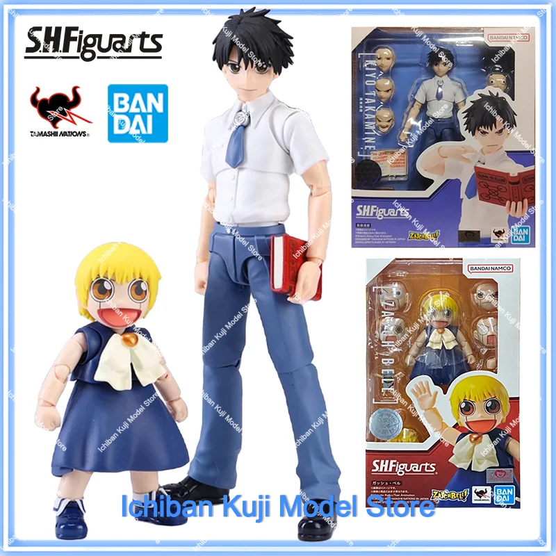 100%Original In Stock Bandai Gash Bell S.H.Figuarts SHF Takamine Kiyomaro Zatch Bell PVC Action Figure Collectible Model Toys