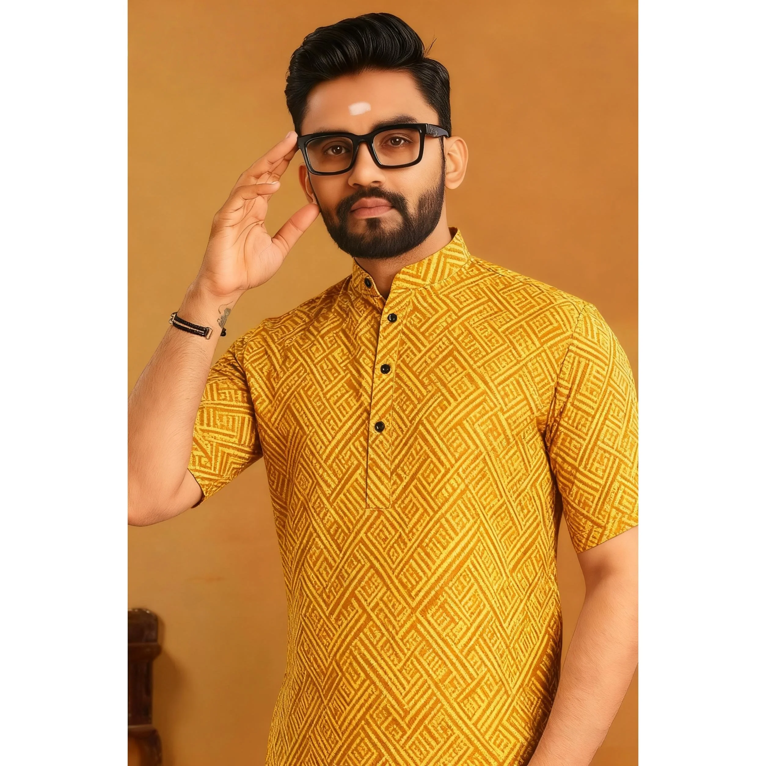 Мужской Абая Тобе, арабский мусульманский кафтан с короткими рукавами на пуговицах, простое платье с полосками, рубашки, исламская одежда, исламская одежда, Camisa Arabe Hombre