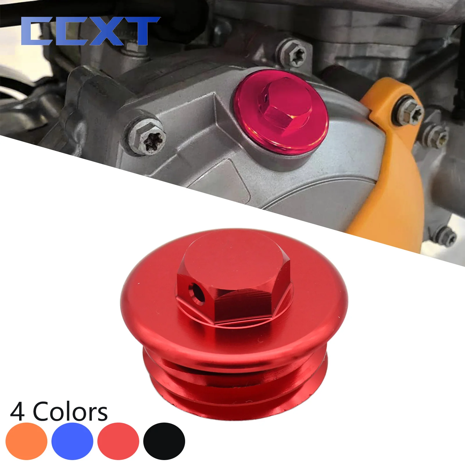 CNC Motocross Engine Oil Filler Plug Cap Cover For KTM SX SXS SXF XC XCF XCW XCFW EXC EXCF MXC TPI Six Days 50 60 85 105 125-530