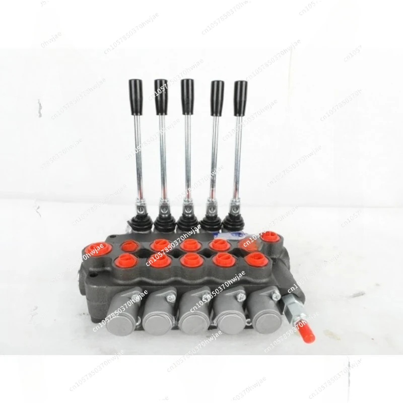Hydraulic valve Multi-channel manual reversing valve P40/80/120 integral mechanical parts Single two-way reset and positioning