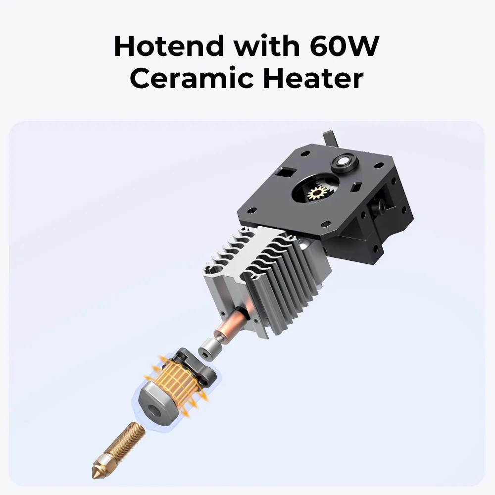 Creality 3D Ender-3 v3 KE Printer Upgrade Sprinte Direct Drive Extruder Hands-free Auto Leveling 32 Bits Silent Motherboard