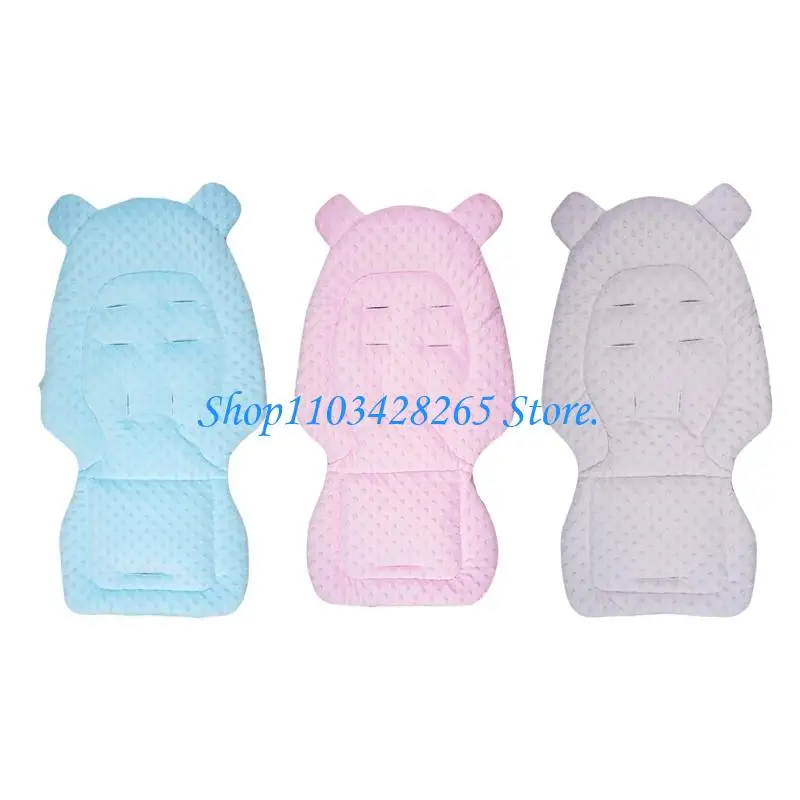 

Мягкая двусторонняя подушка для сиденья коляски с точечной подкладкой, дышащая хлопковая подкладка G2TE