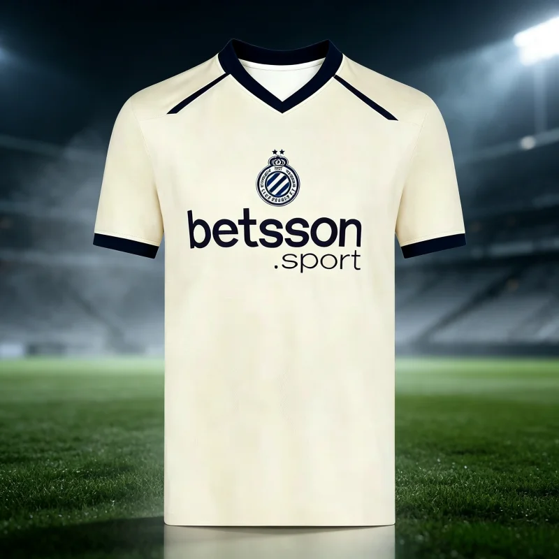 2026_2027 Brugge Belgischer Fußballverein Trikot T-Shirt Herren Damen Sport Atmungsaktiv Schnelltrocknend Streetwear Oberteile Familien- und Kinder-T-Shirts
