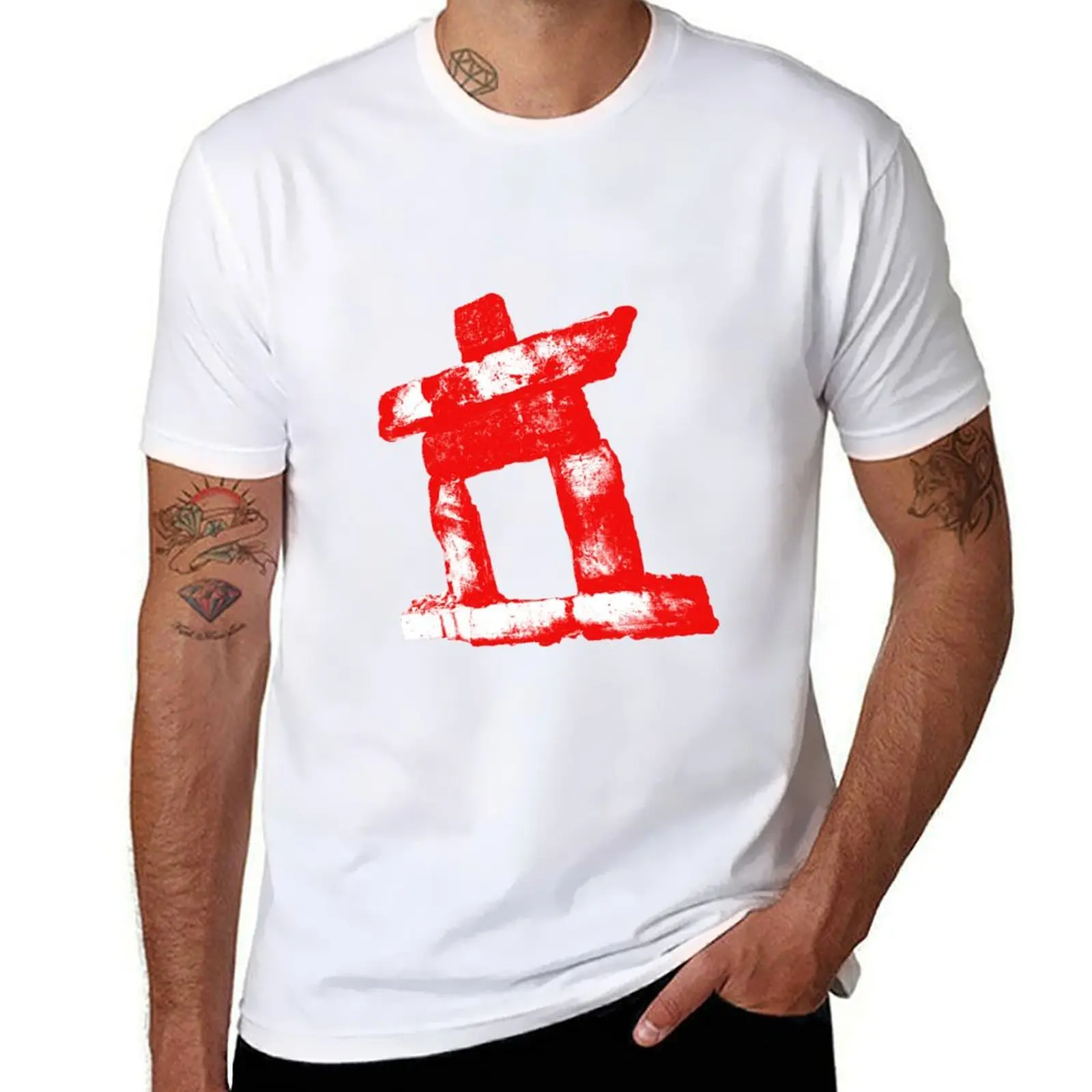 

Canada rock man -RED- T-Shirt t shirt man luxury funny t shirts cotton T-Shirt