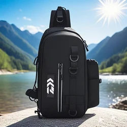 2024 New Fishing Tackle Storage Bag Outdoor Gear Bag Multifunctional Crossbody Bag Storage Rod Bag