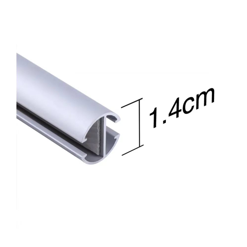 10pcs 30cm Ceiling Sign Holder Banners Posters Clamp Rail Aluminum alloy For Retailing Store Promotion And Advertising
