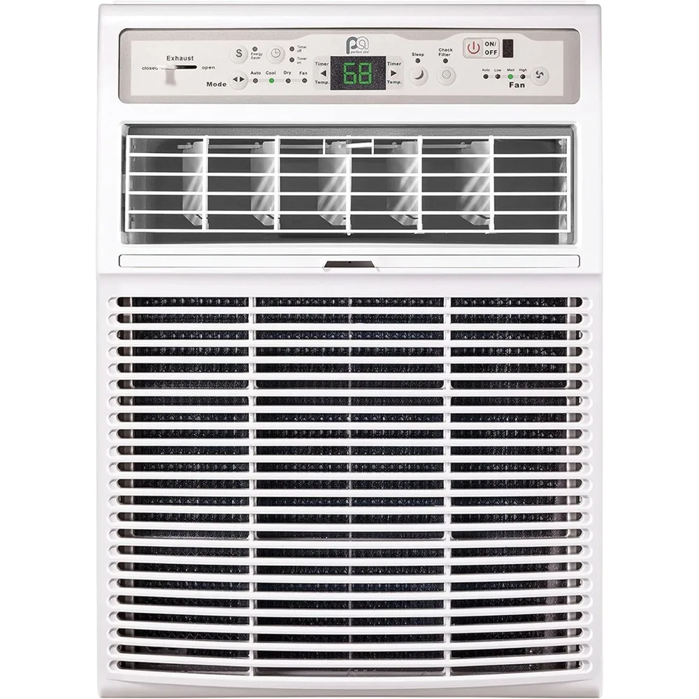 10000 BTU sliding air conditioning window air conditioner - housing Gray