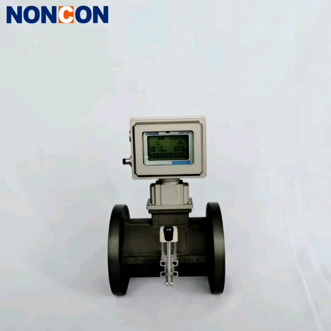 

digital natural Gas air turbine flow meter sensor ammonia argon flowmeter with temperature pressure compensation