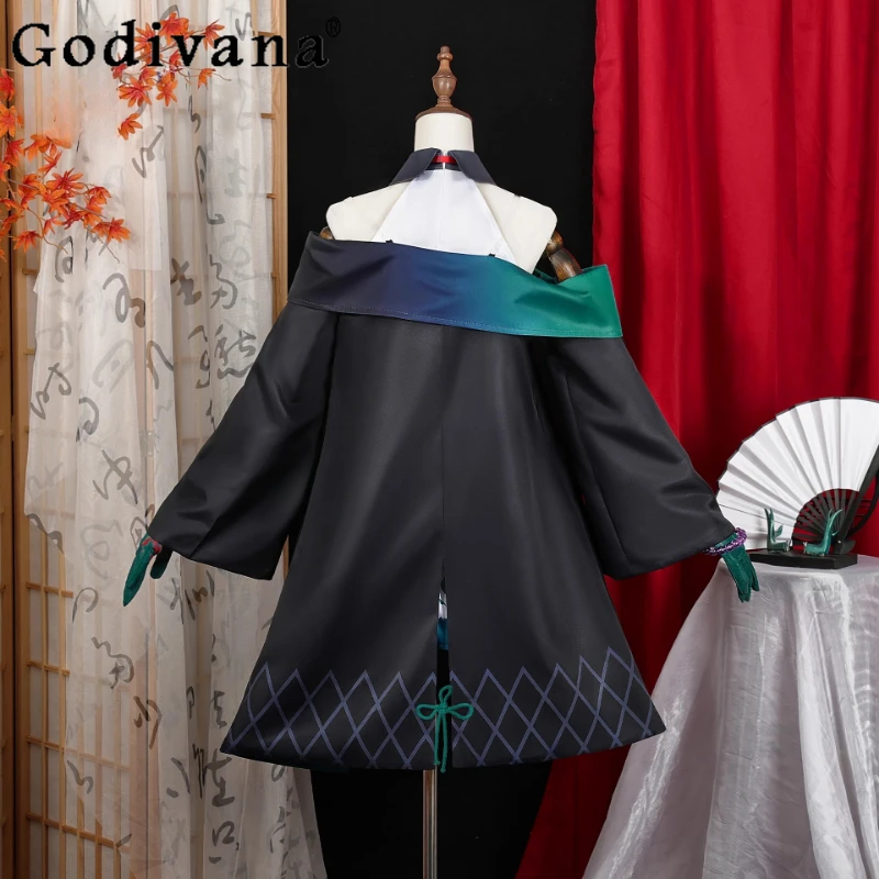 Costume di carnevale Set completo da donna Arknights Dusk Costumi di Halloween Abito femminile Anime Outfit Ragazze Abito da festival tradizionale