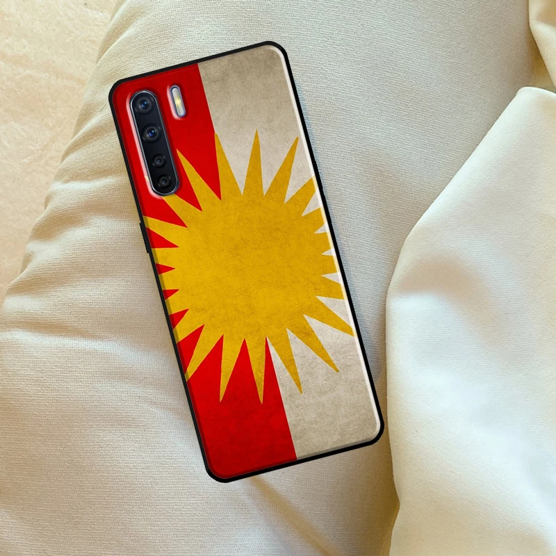 Yazidis Flag For OPPO A17 A57 A77 A5 A9 A53S A52 A72 A96 A76 A16 A54 A74 A94 A38 A58 A78 A15 A79 Case