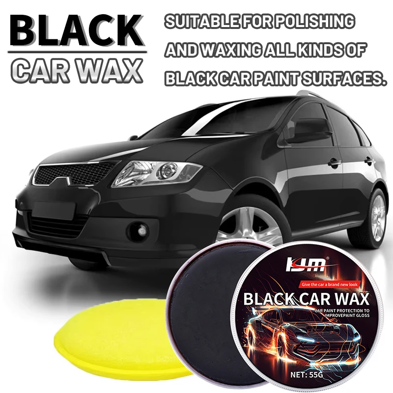High Gloss Black Car Care Wax Long Term Paint Protection Auto Polishing Anti Oxidation Vehicle Surface Maintenance Agent