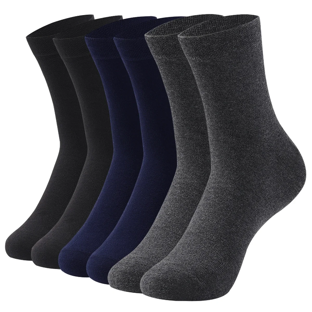 

6 Pairs Men Women Cotton Socks Pure Color High Quality Soft Breathable White Black Business Summer Casual Men socks Large Size