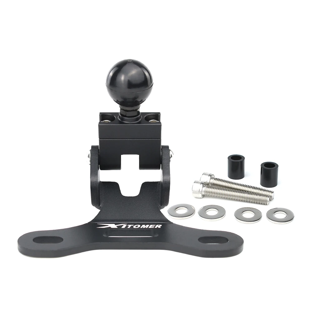 XITOMER Für Triumph Rocket 3R & GT 2020-2024 Navigation Windschutzscheibe GPS Telefon Halter Motorrad Windschutzscheibe GPS Navigation Halterung 6