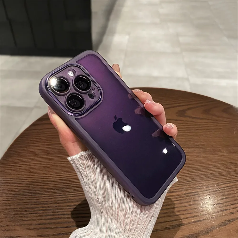 Soft Silicone Phone Case For Xiaomi Redmi Note 13 Pro Plus 4G 5G 12 11 11S 10 10S 9 9S 8 Pro Camera Protection Transparent Cover