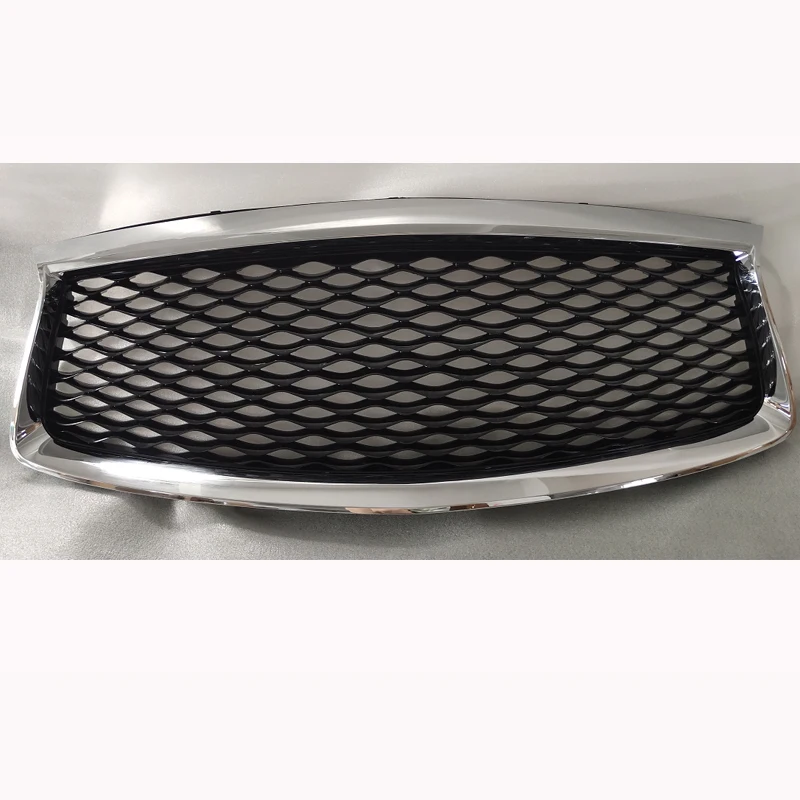 

The 2016-2019 for Infiniti QX60 modified middle grille with high-gloss black + electroplated frame OE 62310-9NC0B CM+BLK