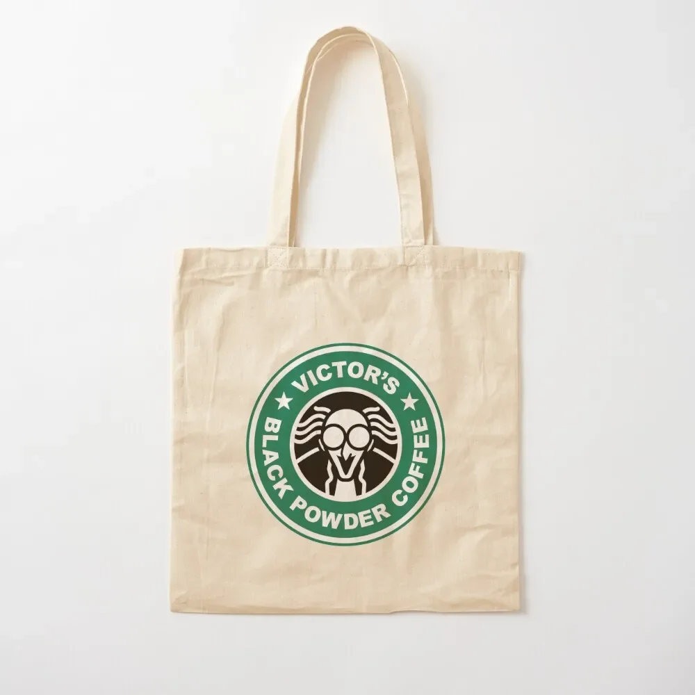 

Victor's Black Powder Coffee Tote Bag Handbags women Lady bags custom tote bag Bag