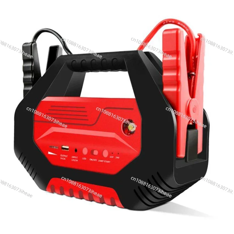 12V/24V High Capacity Car Jump Starter Power Bank Portable Emergency Car Booster Large Truck Power Supply Emergency