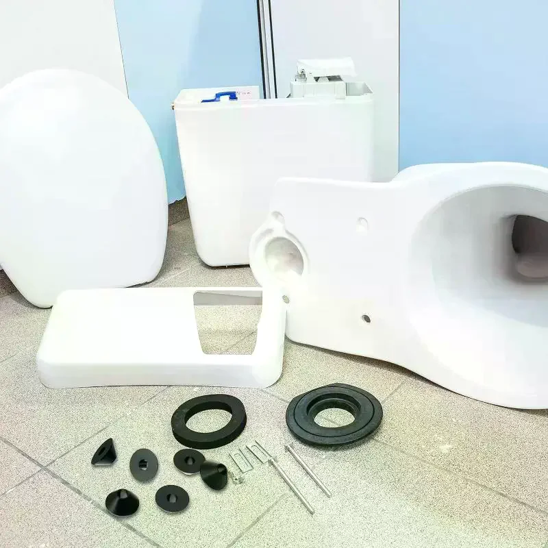 10Pcs Conical Toilet Bolt Rubber Washer Beveled Gasket Washers Leakproof Washers Toilet Seats Screws Replacement Part