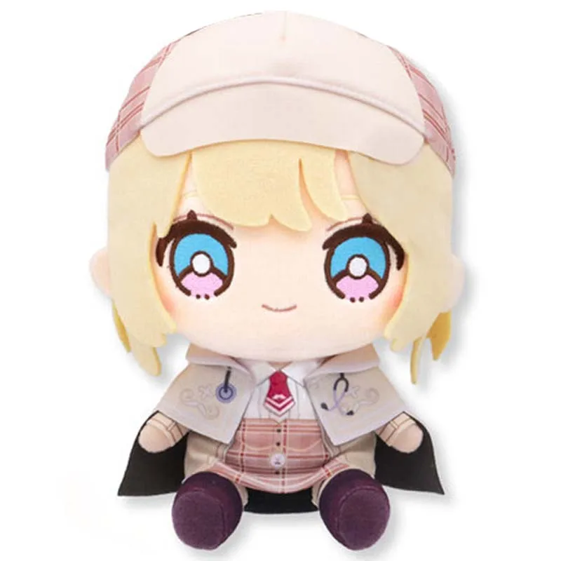 New Cute Japan Anime Hololive Friends With U Amelia Watson Ame Ground Pounder Plush Plushie Stuffed Doll Toy 20cm Kids Gifts