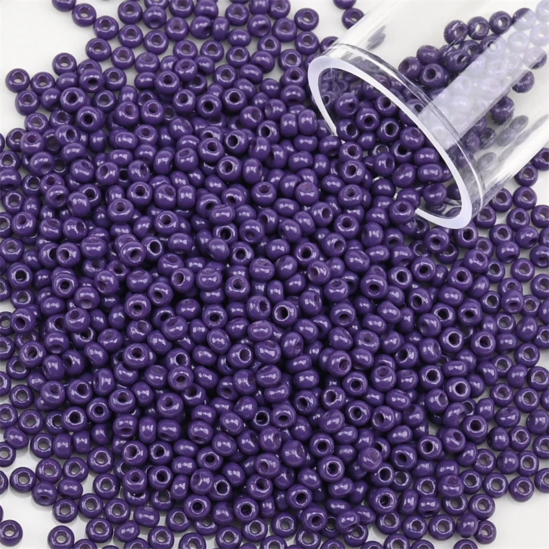 12 Gramm/Röhre, 2 mm, metallische Rocailles, japanische runde Glas-Rocailles für DIY-Handarbeit, Kleid, Schmuck, Nähen, 1200 Stück – Detail 19