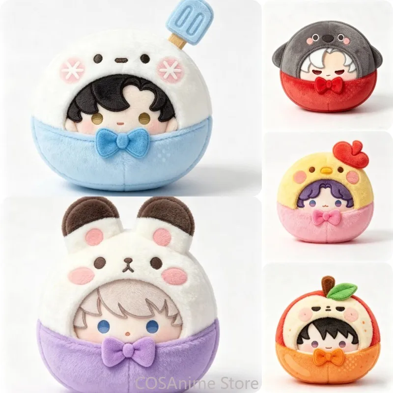 

Anime Plush Love and Deepspace Sylus Rafayel Zayne Caleb Xavier Cotton Ball Keychain Bag Charm Pendant Girl Gift Cosplay