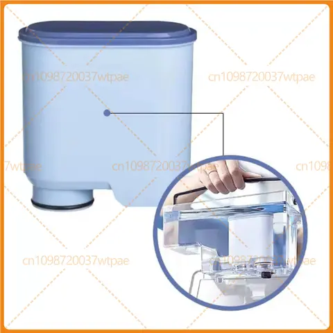 2pcs For Philips Saeco Coffee Machine Water Filter Replacement - AquaClean Filter Descaling CA6903/10/00/01/22/47 CMF009