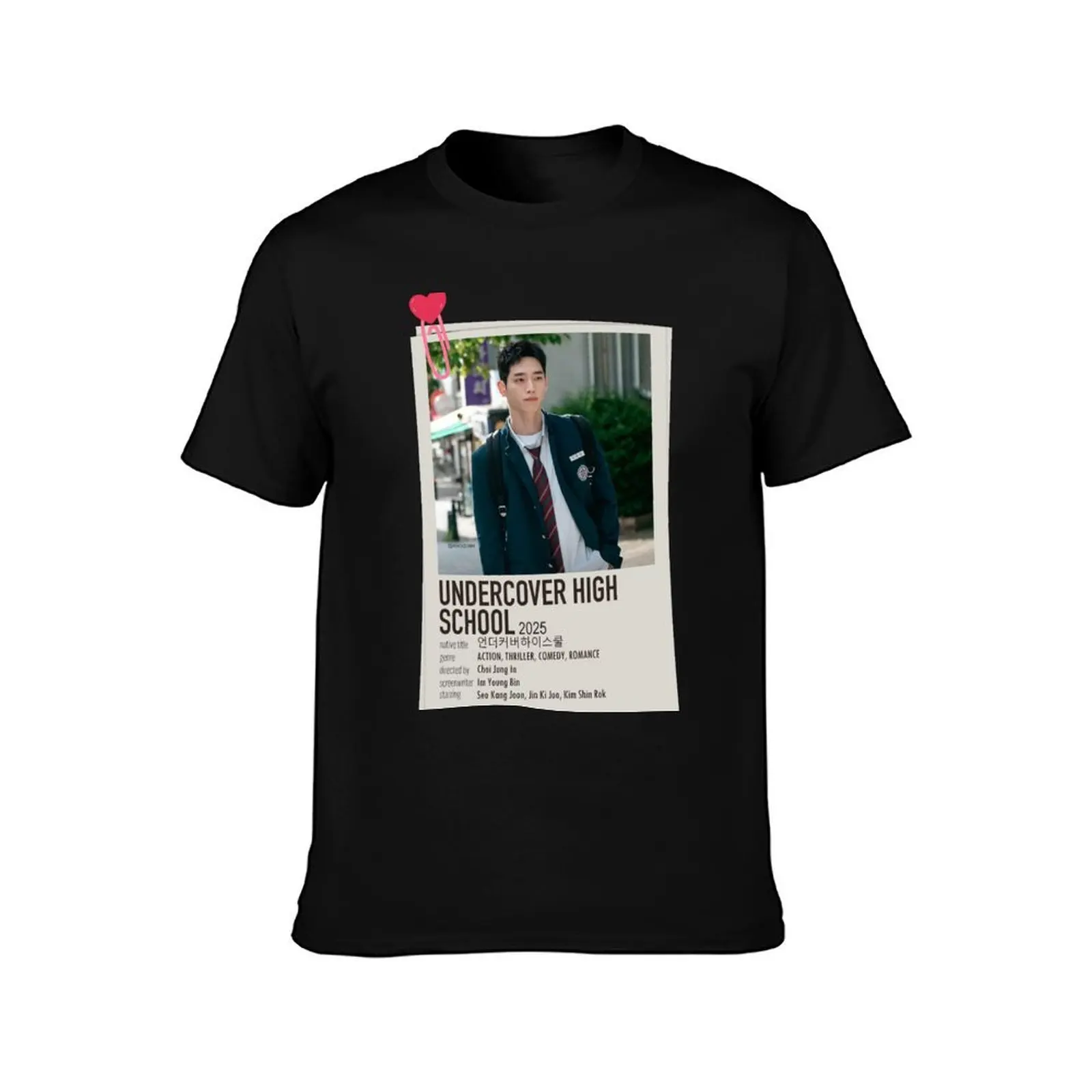 Undercover High School Kdrama - Seo Kang Joon - Jin Ki Joo T-Shirt t shirts designer T-Shirt