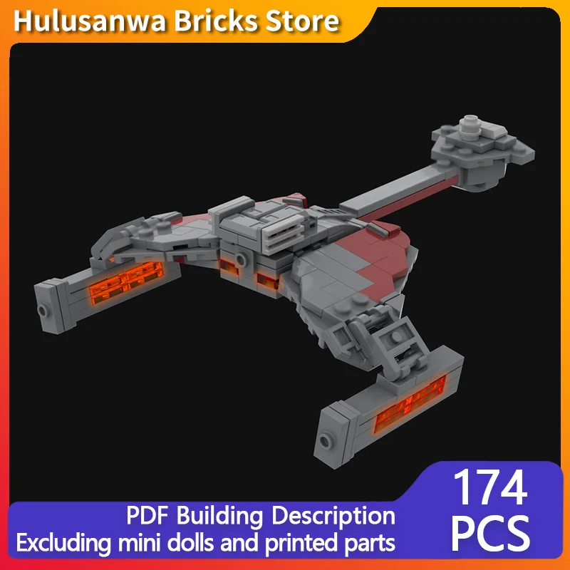

Popular Movie Model MOC Building Bricks Transport Spaceship Modular Technology Gifts Holiday Assemble Children Toys Suit