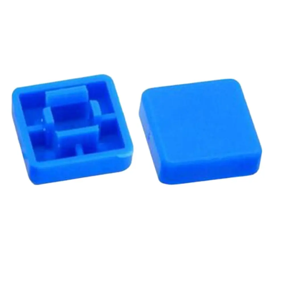 60pcs Square Button Cap For 12*12*7.3mm Switches Multi Color Cover Wholesale Price