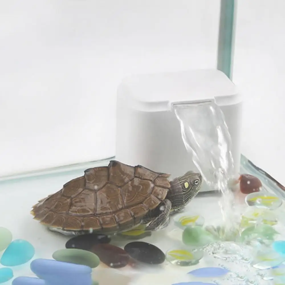 

3 in 1 Low Water Level Turtle Filter Silent Plastic Water Circulation Pump 2W Waterfall Turtle Filter Pump for Turtle Tank