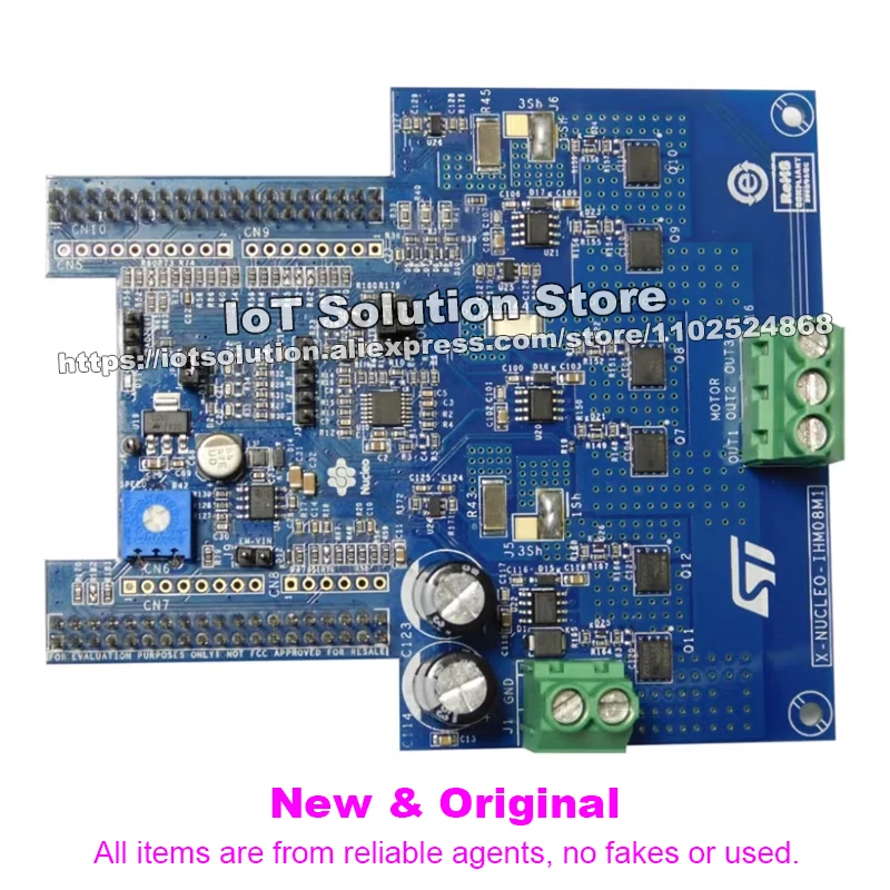 X-NUCLEO-IHM08M1 Low-Voltage BLDC Motor Driver Expansion Board based on STL220N6F7 for STM32 Nucleo