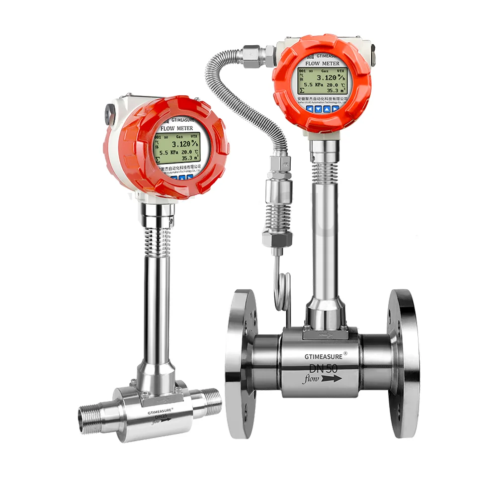 

Высококачественный расходомер из нержавеющей стали 2026 для пара и воздуха, с выходом 4-20 мА, OEM