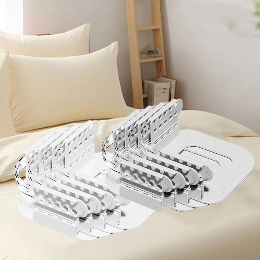 

4Pcs/set Adjustable Bed Sheet Holder Card Slot Anti-Shift Design Bedsheet Clips Heavy Duty with Lock Strips