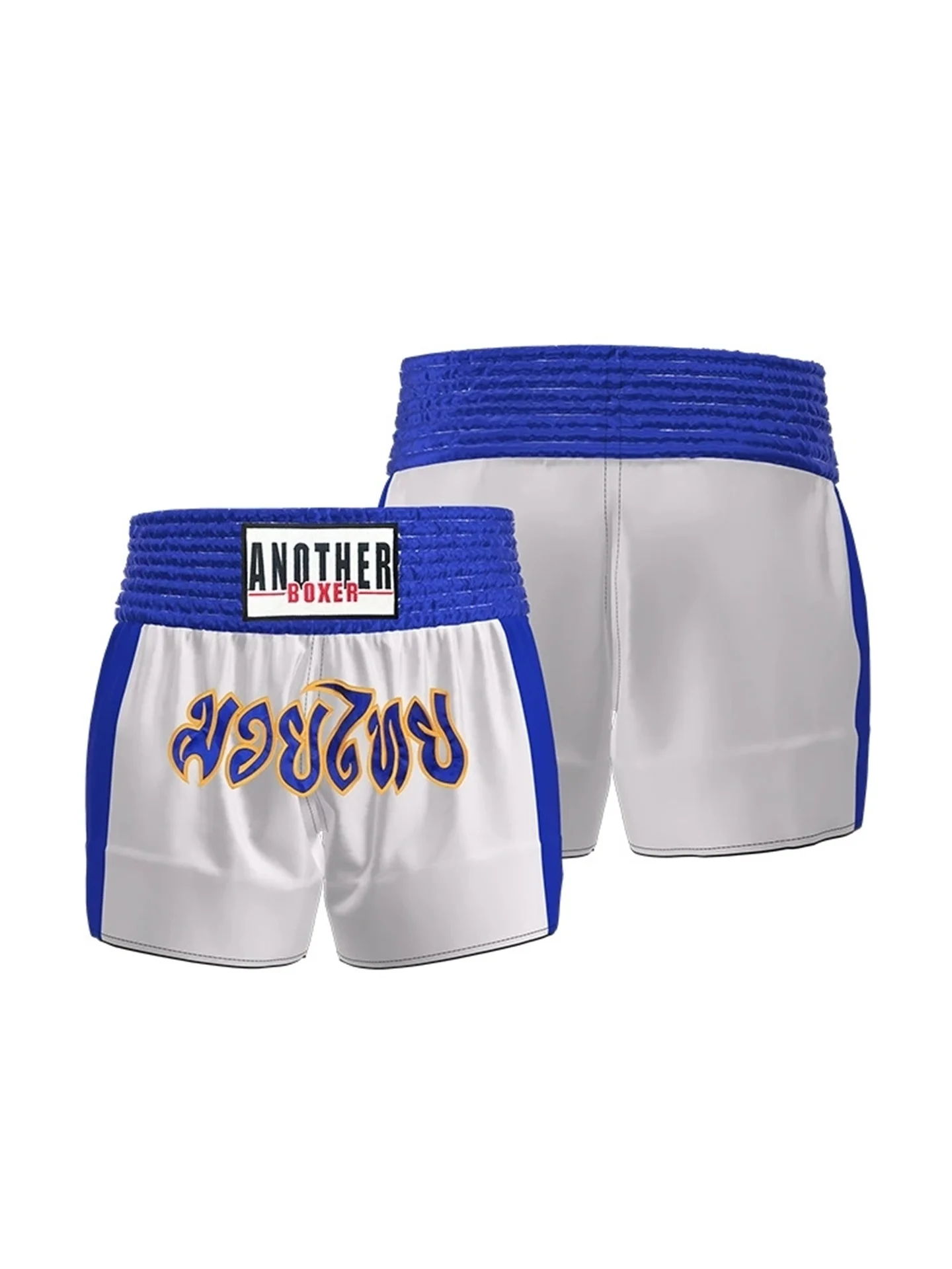 Muay Thai Shorts Shiny Wear-Resistant Boxing Pants Martial Arts Sanda Training Class Boxing Shorts Children's Adult Style