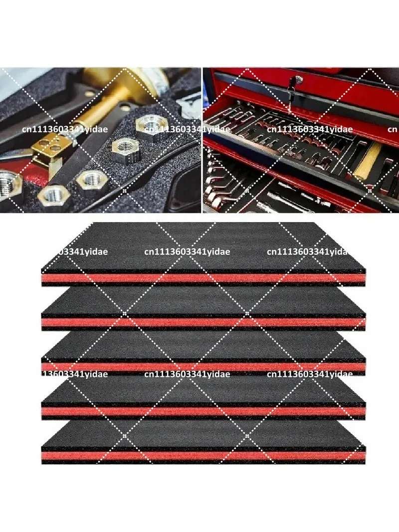 Shockproof Foam Tool Lining for Hardware Tools Electronic Product Packaging Inside Tray 2PCS