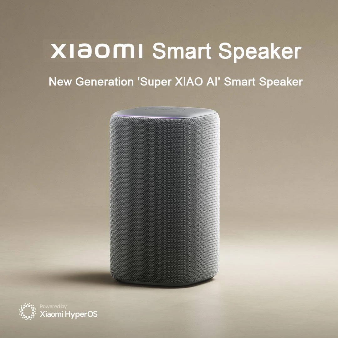 Xiaomi Altoparlante Intelligente Bluetooth 5.3 AI Super Xiaoai Intelligence Suono Controllo Vocale Mesh2.0 Wi-Fi 2.4GHz/5GHz con Mi Home APP