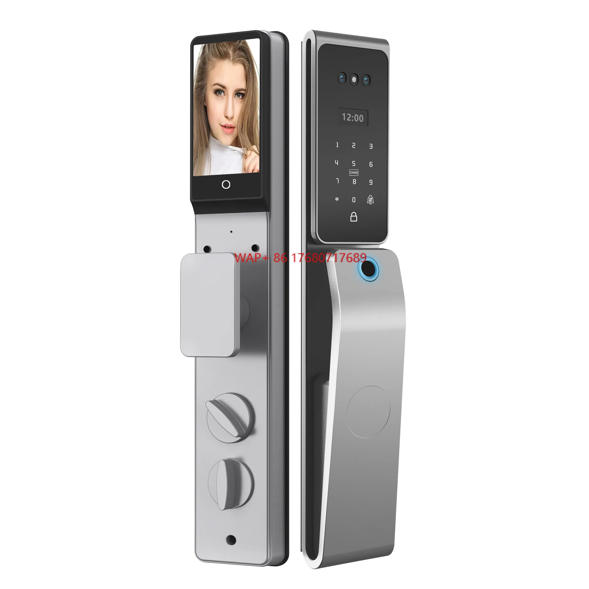 Smart Lock Home Fingerprint & Google Home Face Recognition FD-01 Model HZXM026