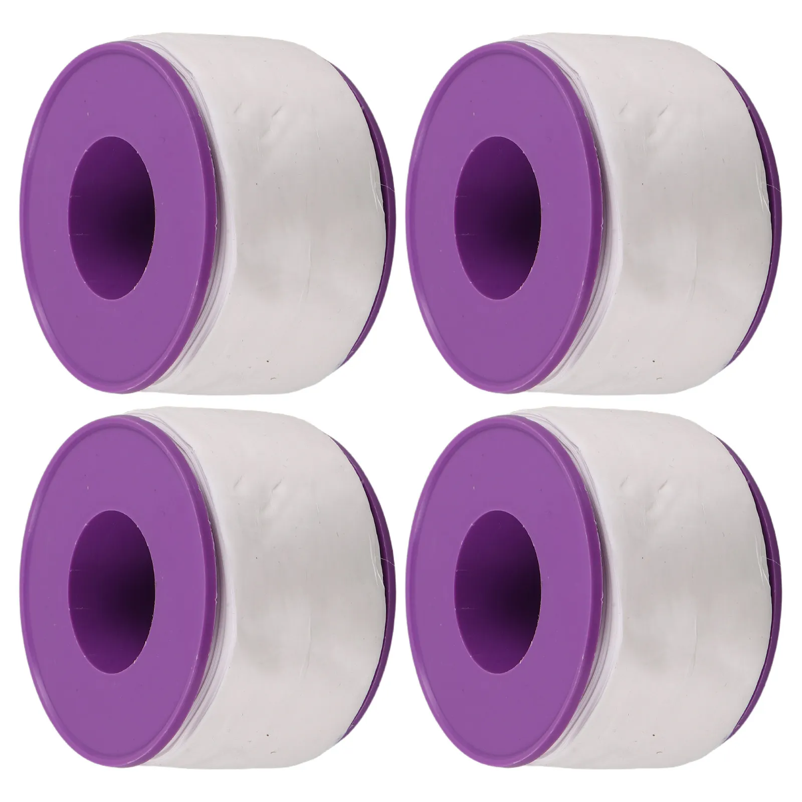 4 Rolls Premium Ptfe Seal Tape 1.2 Inch Wide 590 Inch Long for Plumbers Pipe Thread Sealing Showerhead Fittings Industrial