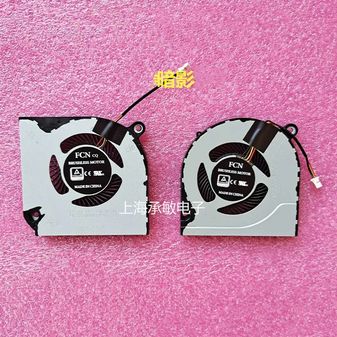 New CPU GPU Cooler Fan For ACER Nitro 5 7 AN515-54 N18C3 AN517-51 AN715-51 Hellos 300 PH315 A315 A615 A515-51G 52G FJN1 Radiator