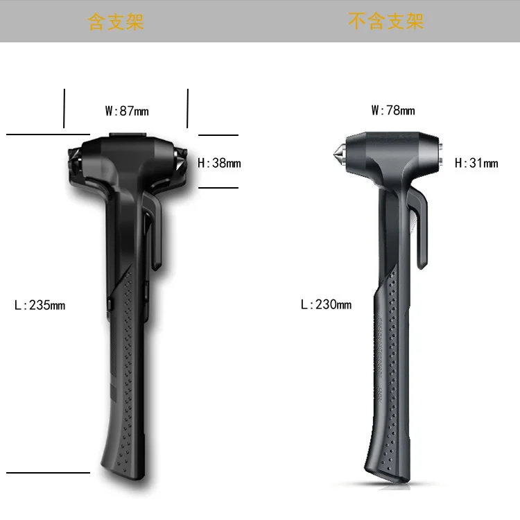 Safety Hammer Car Bus Escape Life-saving Hammer Car with Large Long Handle Emergency Hammer Window Breaker