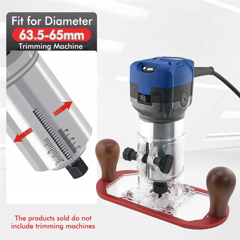 【هدية】لقاعدة توجيه الخشب لدليل الحافة - التشذيب الدقيق، والطحن، والقلب الأخدود، والنقش والفتح أداة الطحن لـ Woodworking Proj #2