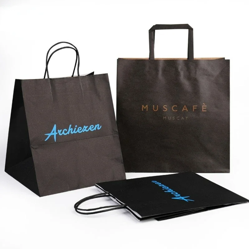 Wholesale paper Jewelry bags Branded Custom Coated Glossy Print Paper Shopping Bags Gift Rope Bag  jewelry packaging